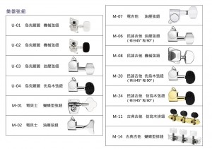 ADONIS吉他類烏克旋鈕